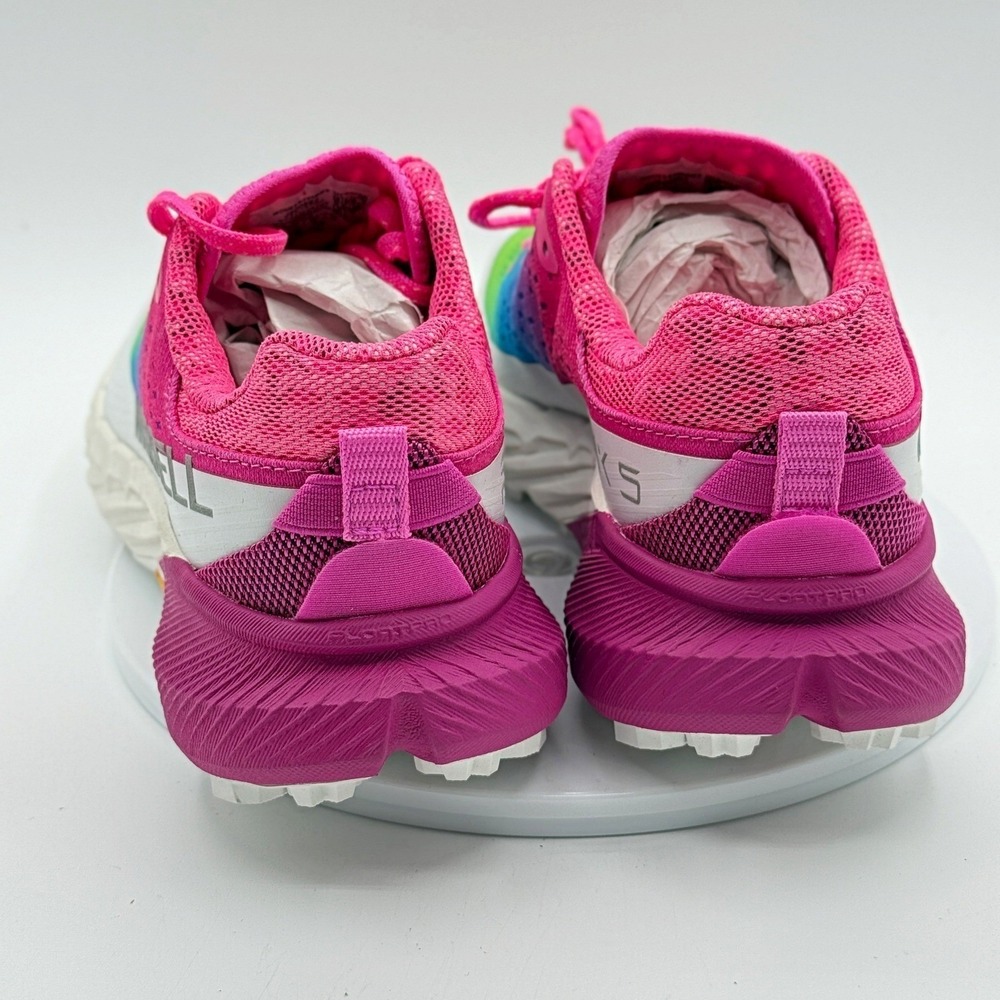 Merrell Agility Peak 5 Womens Size 7 Pink Blue Trail Running Shoes J500562 New - Picture 7 of 8